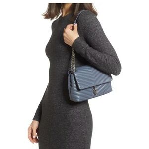 Rebecca Minkoff Edie crossbody (small) in Steel